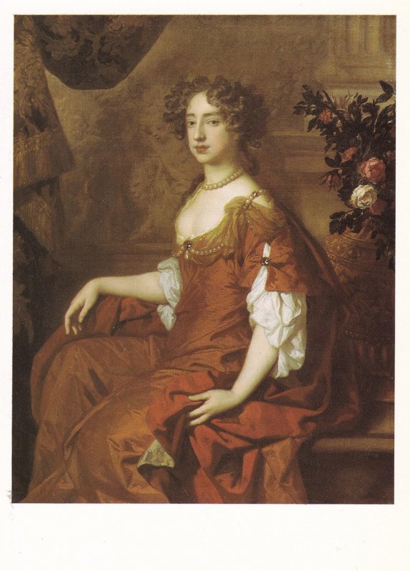 Queen Mary II 2 Of England Rare National Portrait Gallery Peter Lely Painting...