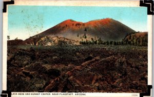 Lava Beds & Sunset Crater near Flagstaff AZ Postcard PC132