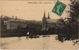 CPA VIRE Notre-Dame-sur-Vire - Vue de l'Ouest (1229977)