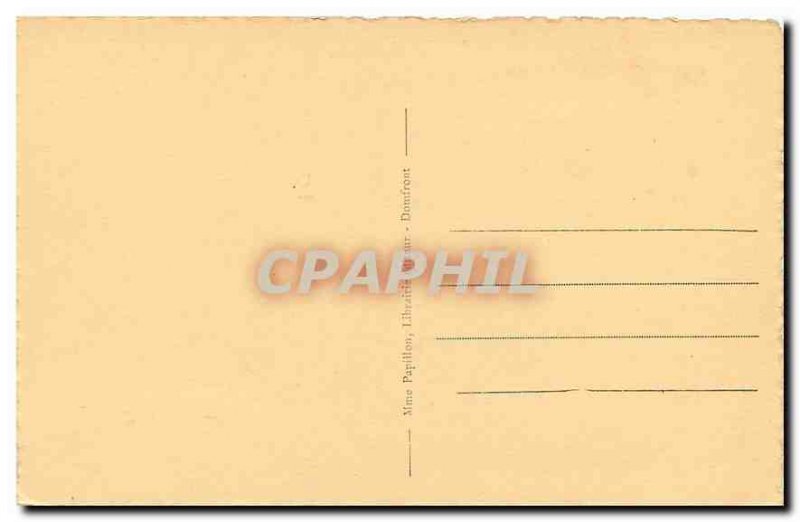 Postcard Domfront Old City unfor