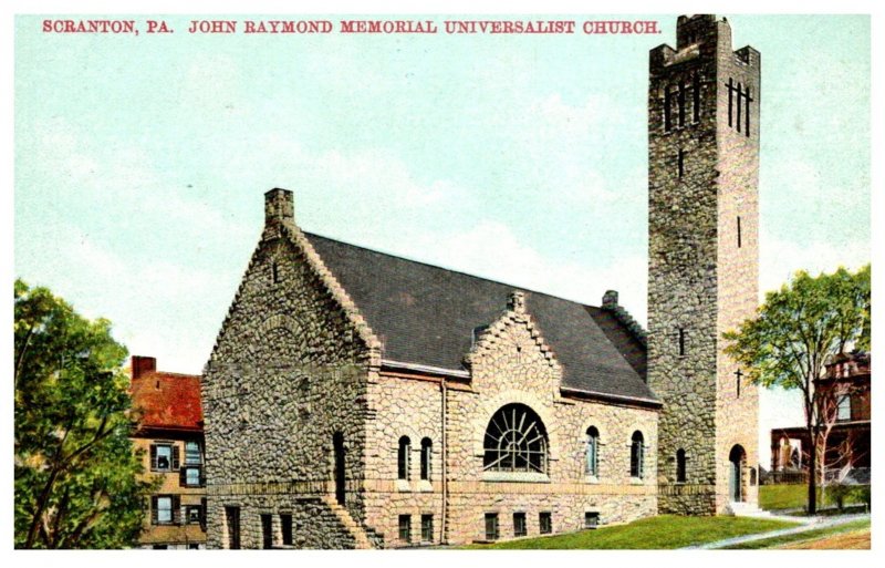 Pennsylvania Scranton , John Raymond Memorial Universalist Church