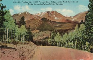 Rocky Mountain National Park Colorado Postcard 2R3-525