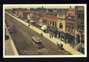 St Cloud, Minnesota/MN Postcard,Granite City Railway Car, St Germain St, Reprint