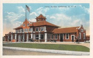 G75/ Goldsboro North Carolina Postcard c1915 Union Railroad Depot Station 4