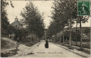 CPA noailles avenue de la gare (1207202) 