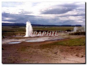 PHOTO Iceland Island geyser