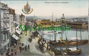 Kent Postcard - Harbour and Front, Ramsgate  RS29127