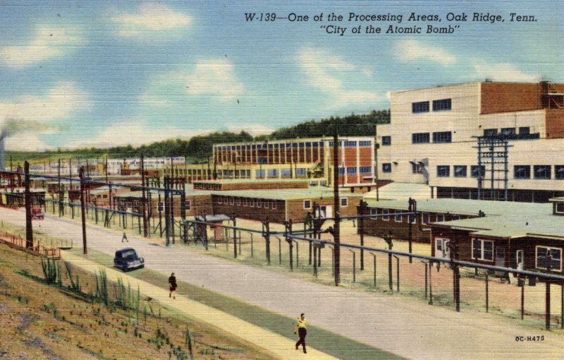 Oak Ridge, Tennessee - Processing Area - City of the Atomic Bomb - 1940s