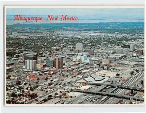 Postcard Skyline of Albuquerque New Mexico USA