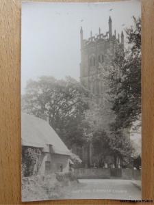 Vintage RPPC - Chipping Campden Church