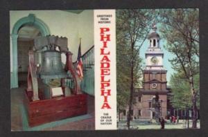 PA Greetings from PHILADELPHIA PENNSYLVANIA Postcard PC