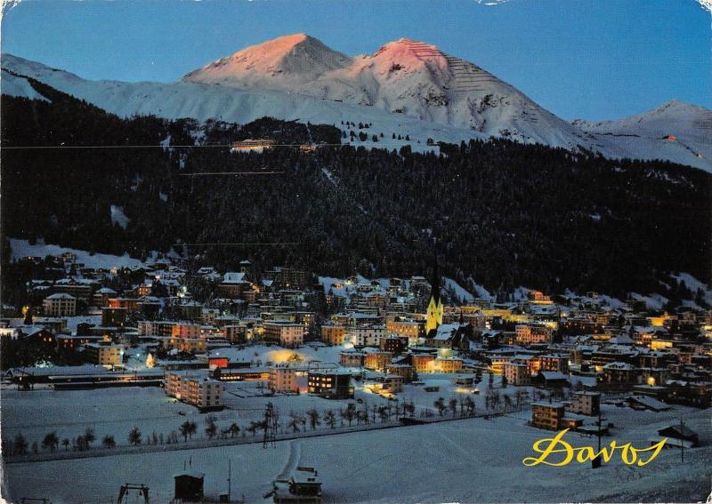 BR57406 Davos miit schatzalp dezember spengler cup Post Mark Cancel  Switzerland