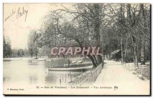 Paris - 12 - Bois de Vincennes - Lake Daumnesnil - Old Postcard
