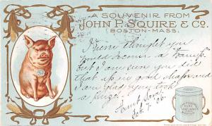John P Square & Co Advertising 1906 