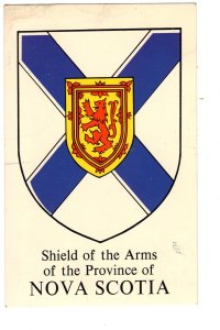 Shield of the Arms of the Province of Nova Scotia,