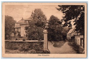 c1940's View of House in Ober-Weischlitz Saxony Germany Unposted Postcard