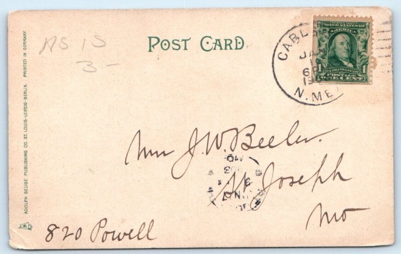 Woman Weaving MEXICO Postcard