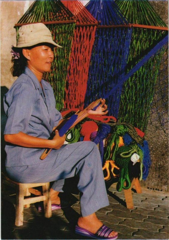 CPM Mot Thoang Sai Gon - Knitting Hammock - Tricoter Hamac VIETNAM (1068895)