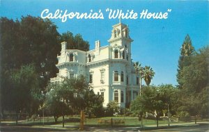 Sacramento Caliornia Governor's Mansion 1970 Chrome Postcard Unused