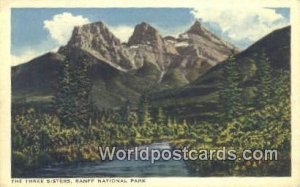 Three Sisters Banff National Park Canada 1940 Missing Stamp 