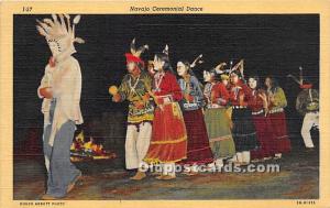 Navajo Ceremonial Dance Indian Unused 