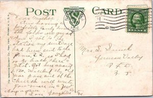 Postcard SCHOOL SCENE Newark New Jersey NJ AN2701