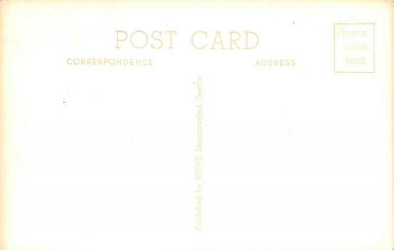  LPSS77 Klamath Falls Klamath County Oregon Court House Postcard RPPC