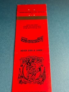 Vintage Matchbook Cover Lakewood Inn Lakewood, Colorado MB138