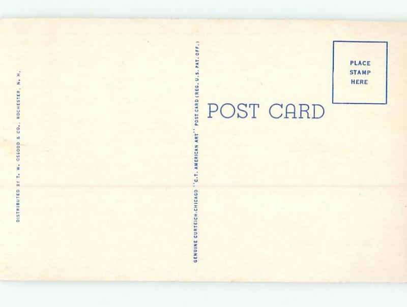 Unused Pre-1980 HIGH SCHOOL Rochester New Hampshire NH L9747