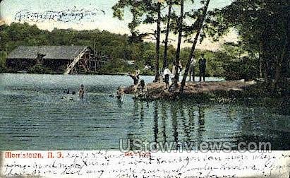 Devils Pond in Morristown, New Jersey