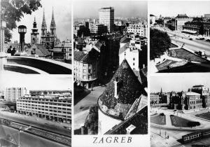 BG7169 zagreb multi views croatia   CPSM 15x10.5cm