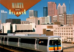 Georgia Atlanta Marta Rapid Rail System
