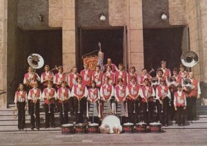 Spielmannszug Ludwigshafen Gartenstadt 1954 Brass Band German Germany Postcard