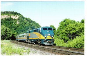 VIA Railway Train Passing Dundas, Ontario