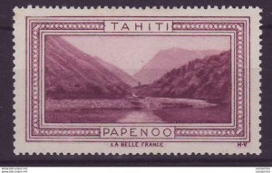 Label ** Tahiti Papenoo