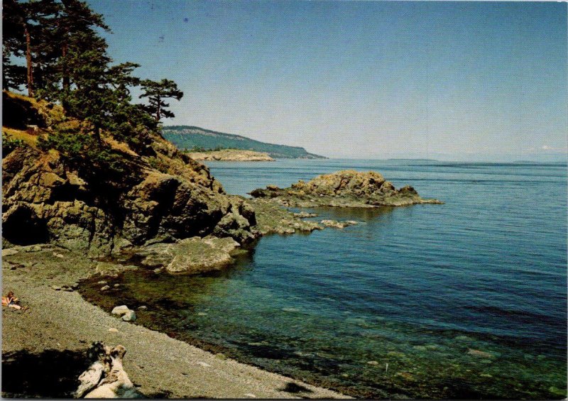 Canada British Columbia South Pender Island Gowlland Point