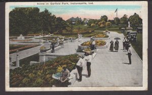 Indiana Indianapolis - Scene in Garfield Park pm1923 ~ WB