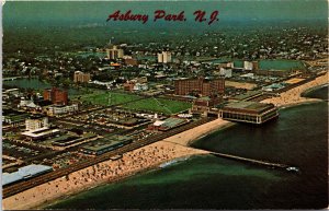 USA Asbury Park New Jersey Chrome Postcard 09.73