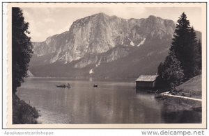 Austria Pliausseersee mit Trisselwand Real Photo