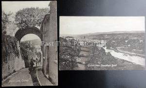 Devon 2 x OLD TOTNES c1916 by Valentines