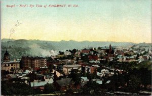 West Virginia Fairmont Birds Eye View