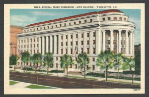 Ca 1924 WASH DC FEDERAL TRADE COMMISSION APEX BLDG MINT DATA ON BACK