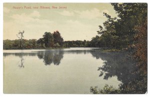 House's Pond, near Alloway, New Jersey Unused Divided Back Postcard