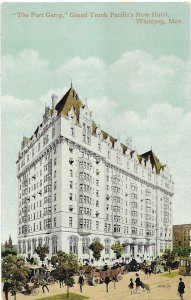 The Fort Garry Grand Trunk Pacific New Hotel Winnipeg Manitoba Canada