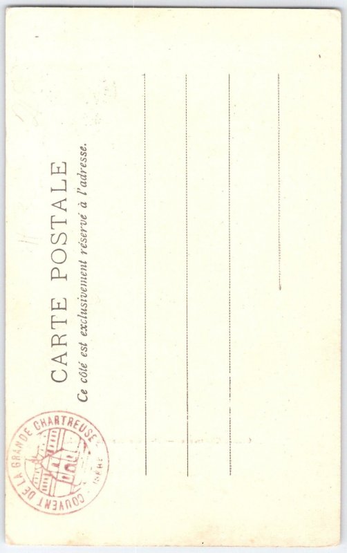 Grande Chartreuse St. Bruno in Cell Papeterie des Alpes Eug. Robert Postcard