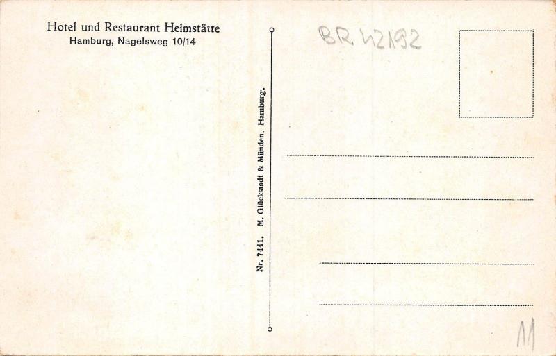 BR42192 Hotel heimstatte Hamburg germany