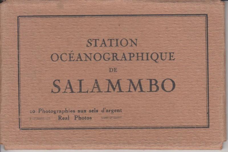 SALAMMBO STATION OCEANOGRAPHIQUE TUNISIA TUNISIE 10 CPA (pre-1940)