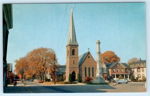 3 Postcards WALDEN, NY ~ Churches DUTCH REFORMED, Episcopal, Catholic c1960s