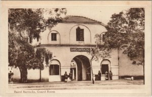 PC BAIRD BARRACKS GUARD ROOM INDIA MILITARY (a24744)