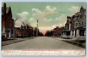 c1906 Camden New Jersey NJ Postcard Cooper Street Looking West 9th Street Posted